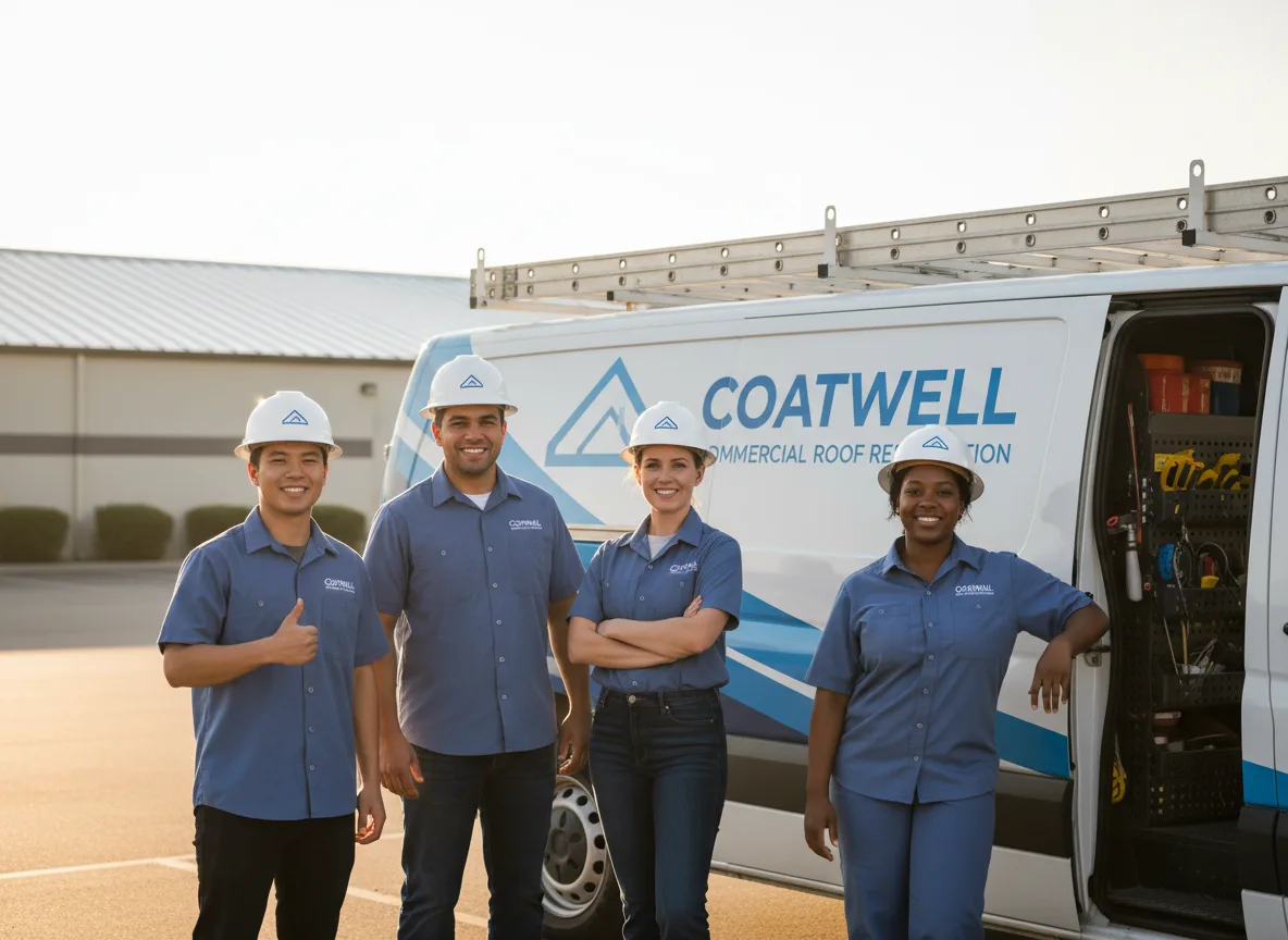 Commercial roof coating company in Crockett, TX
